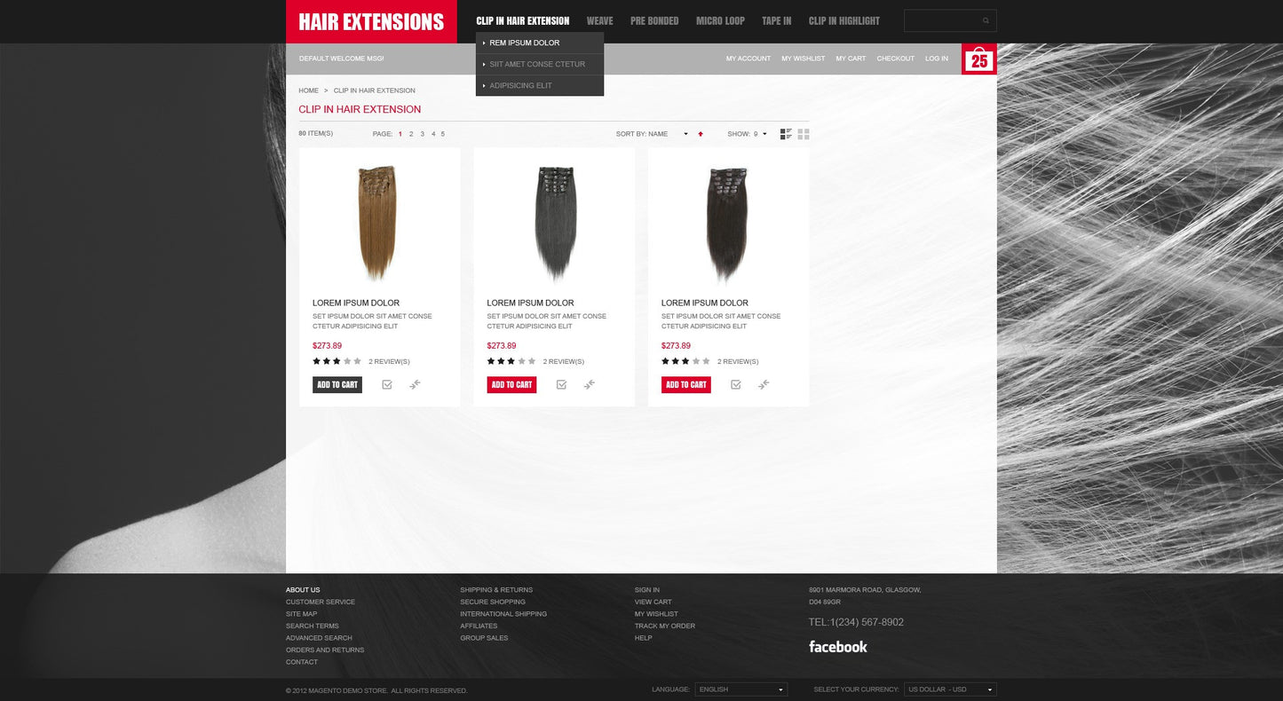 Magento Themes - GoWebBaby.Com