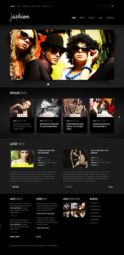 WordPress Themes - GoWebBaby.Com