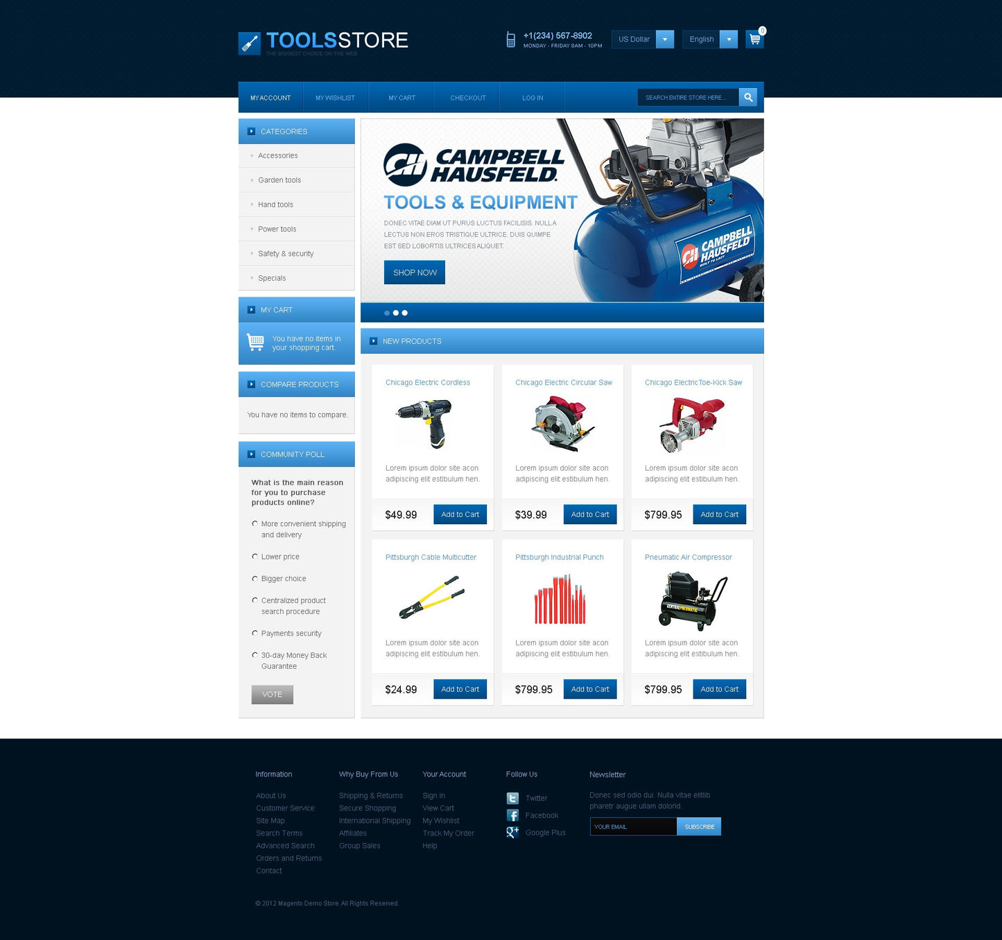 Magento Themes - GoWebBaby.Com