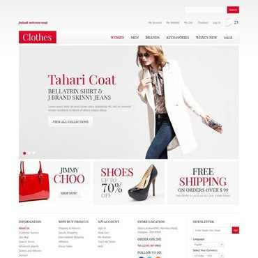 Magento Themes - GoWebBaby.Com