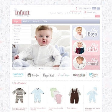 Magento Themes - GoWebBaby.Com