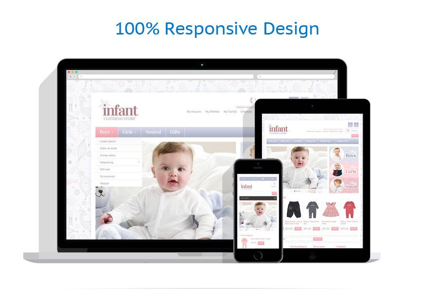 Magento Themes - GoWebBaby.Com