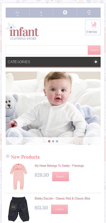 Magento Themes - GoWebBaby.Com