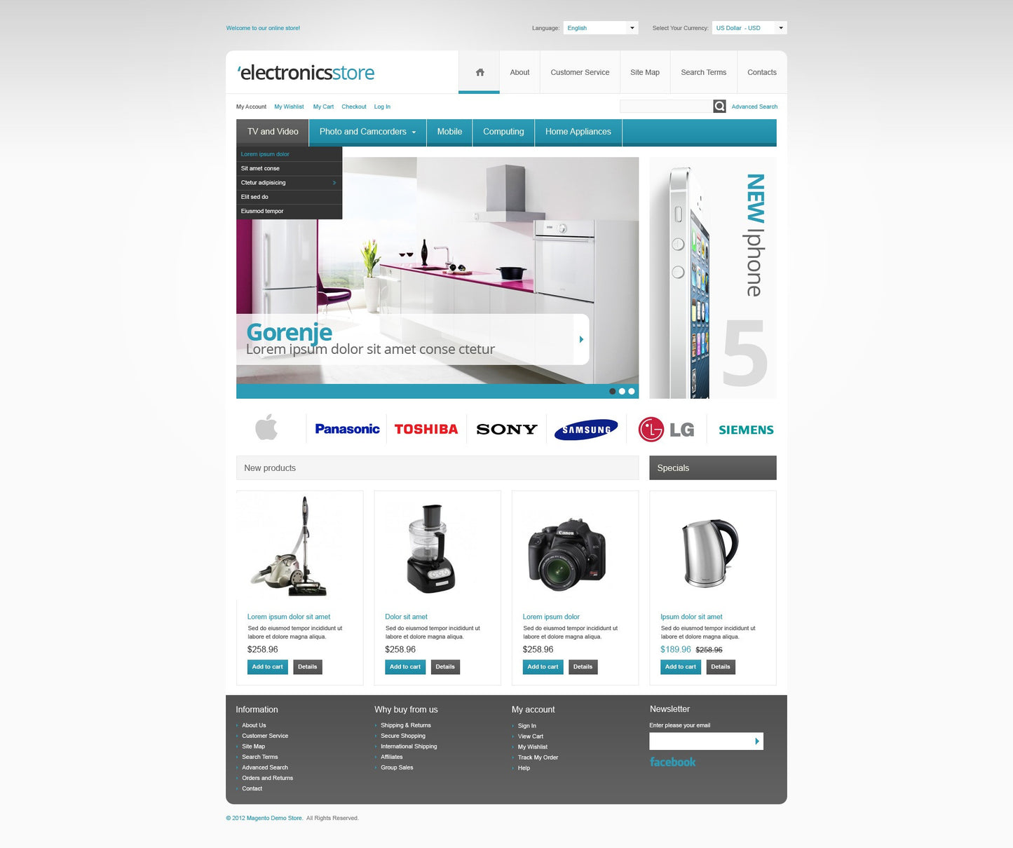Magento Themes - GoWebBaby.Com