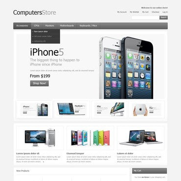 Magento Themes - GoWebBaby.Com
