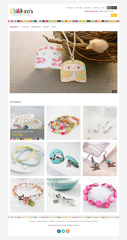 Magento Themes - GoWebBaby.Com