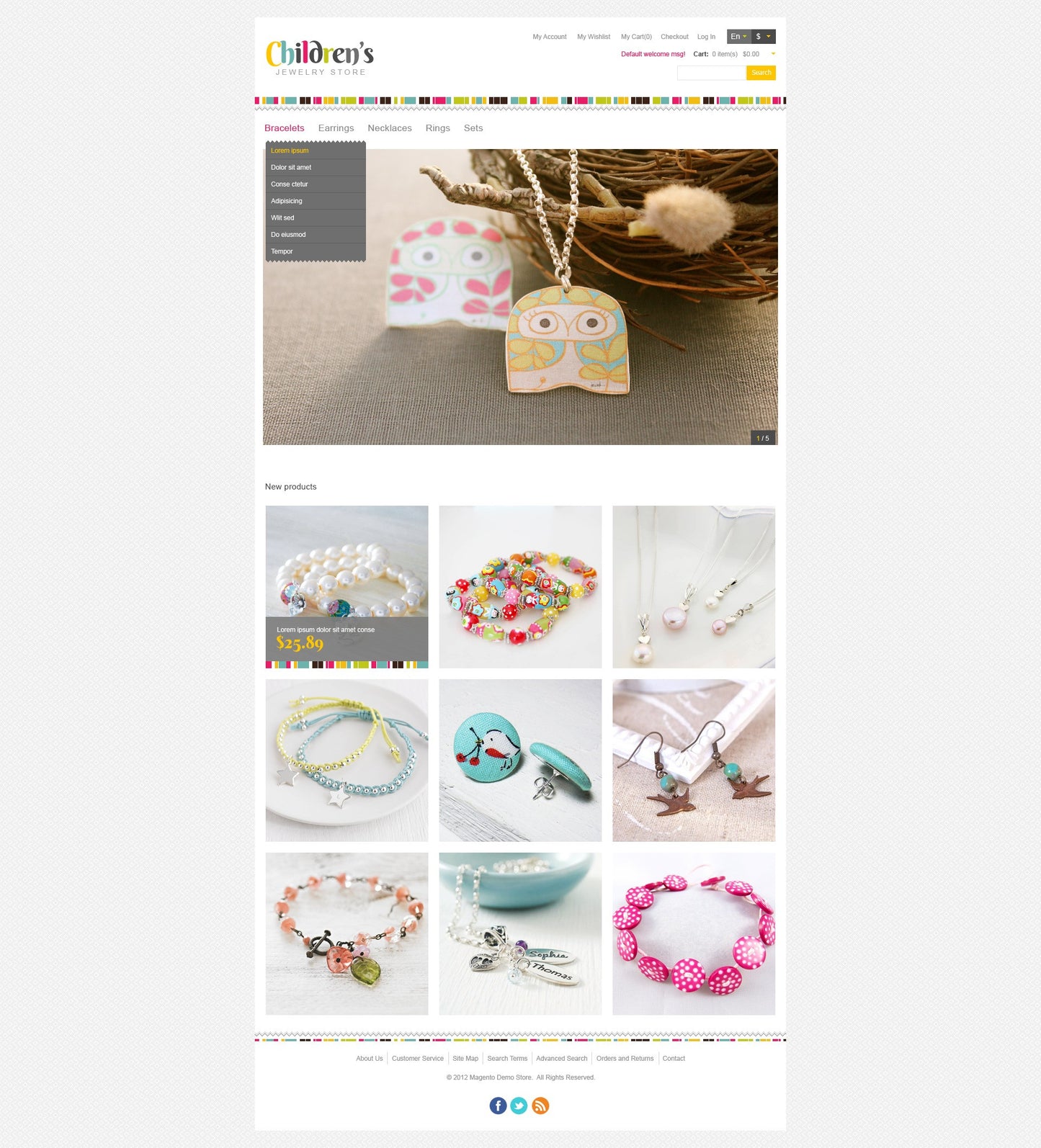 Magento Themes - GoWebBaby.Com