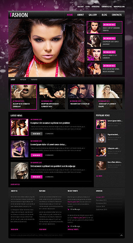 WordPress Themes - GoWebBaby.Com