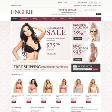 Magento Themes - GoWebBaby.Com