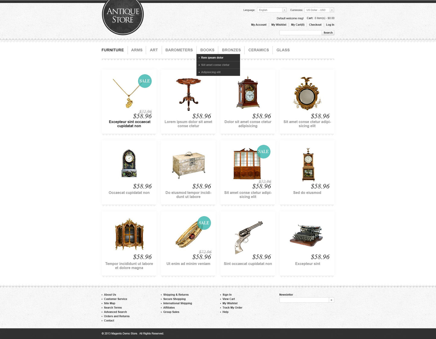 Magento Themes - GoWebBaby.Com