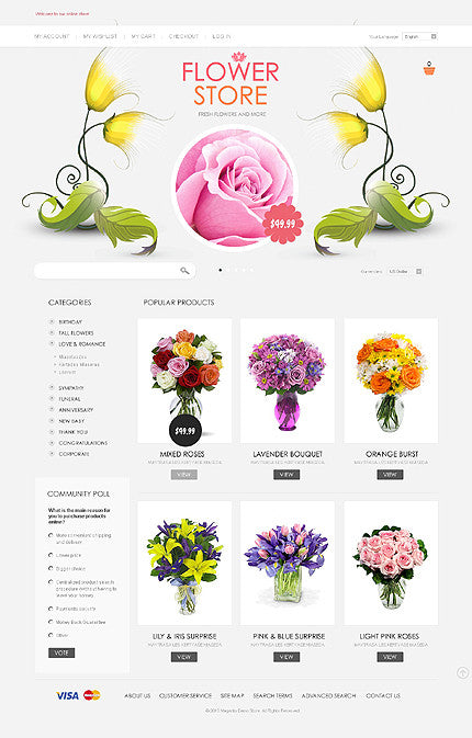 Magento Themes - GoWebBaby.Com
