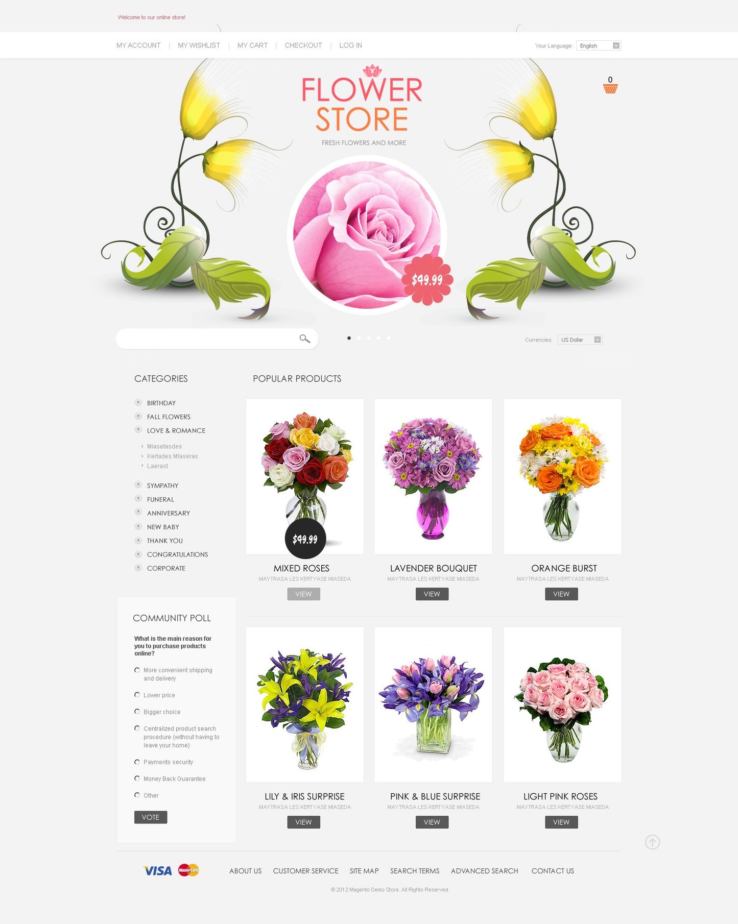 Magento Themes - GoWebBaby.Com