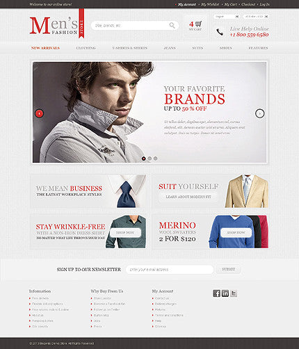 Magento Themes - GoWebBaby.Com
