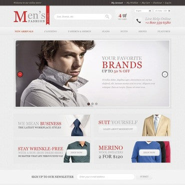 Magento Themes - GoWebBaby.Com