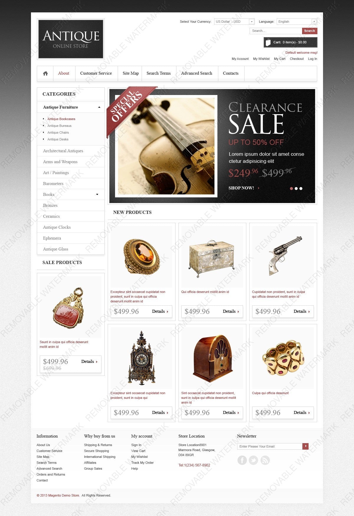 Magento Themes - GoWebBaby.Com
