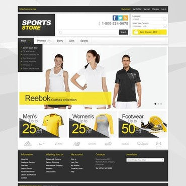 Magento Themes - GoWebBaby.Com