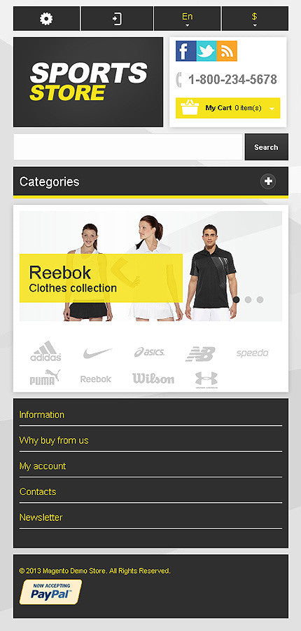 Magento Themes - GoWebBaby.Com