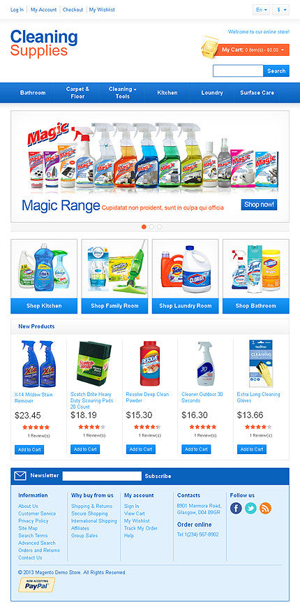 Magento Themes - GoWebBaby.Com