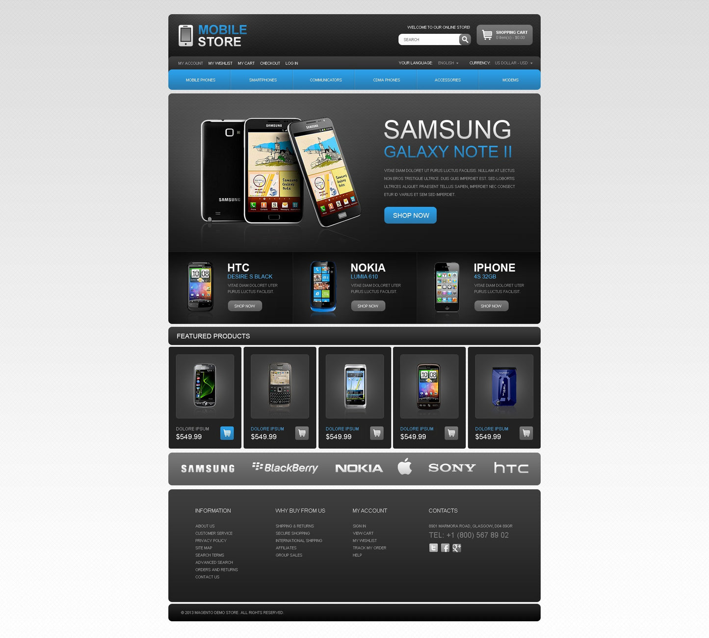 Magento Themes - GoWebBaby.Com