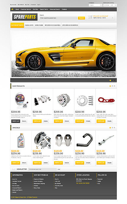 Magento Themes - GoWebBaby.Com