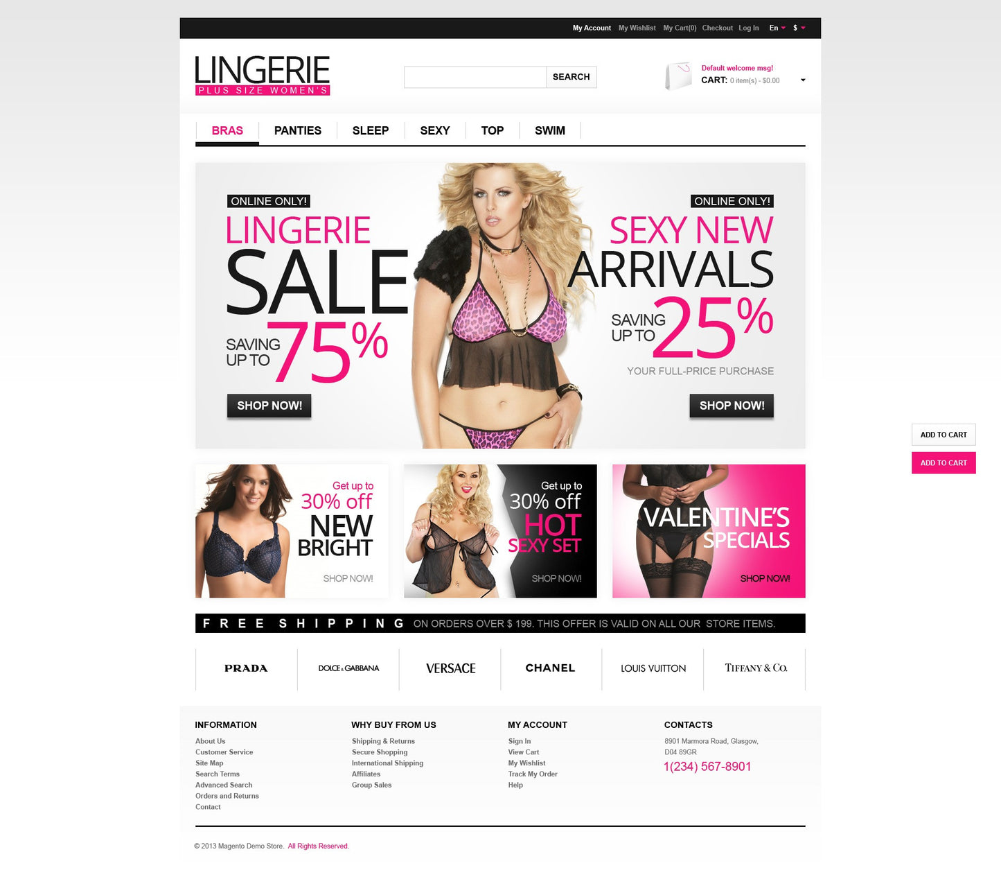 Magento Themes - GoWebBaby.Com