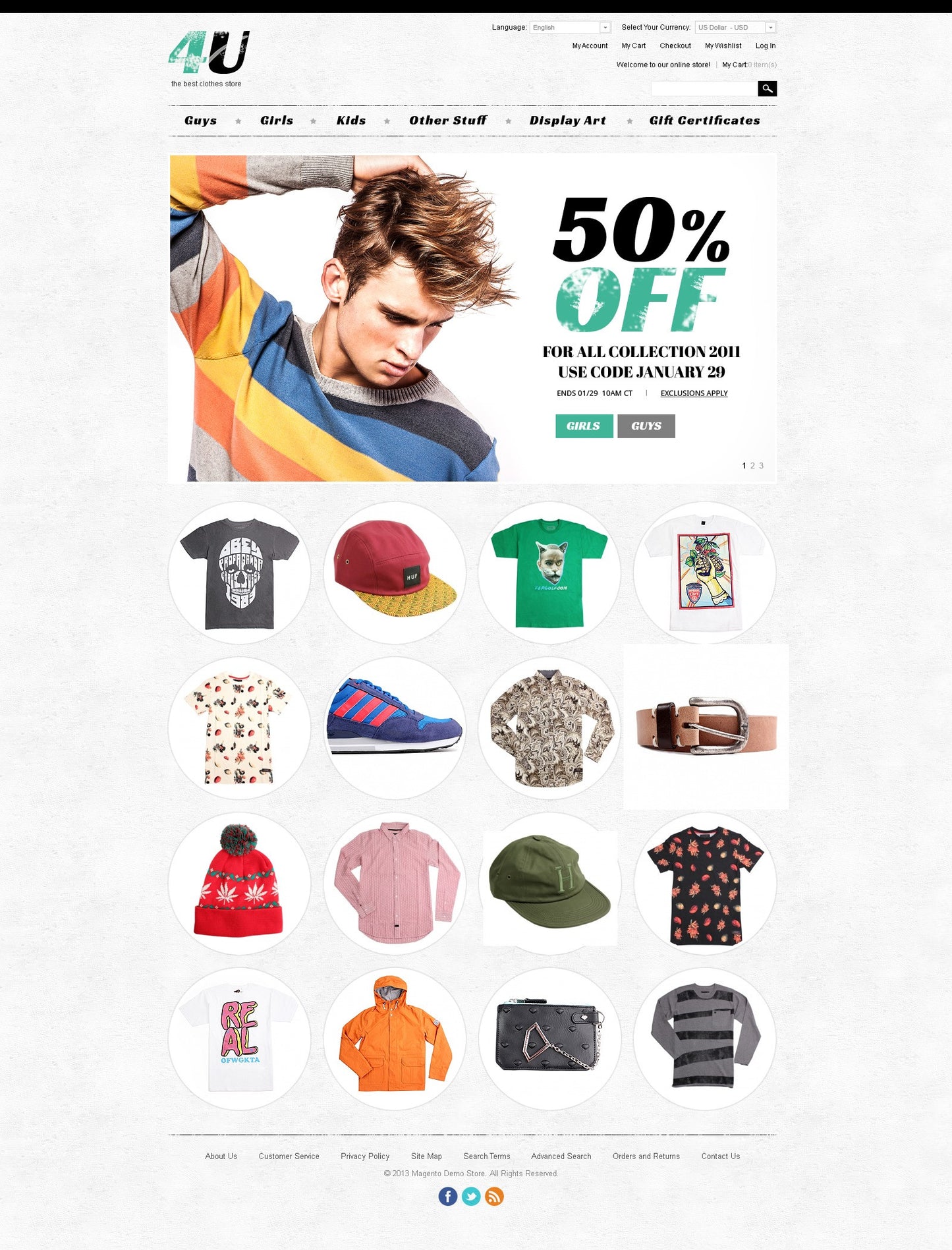 Magento Themes - GoWebBaby.Com