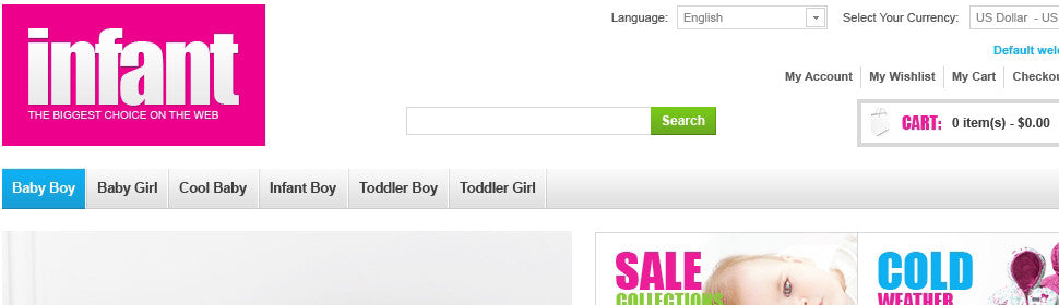 Magento Themes - GoWebBaby.Com