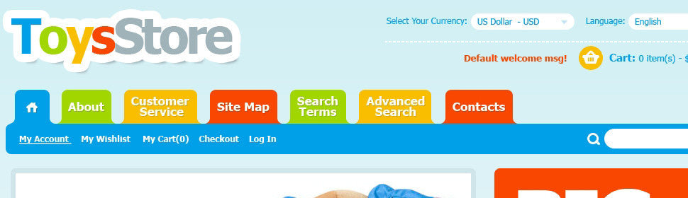 Magento Themes - GoWebBaby.Com