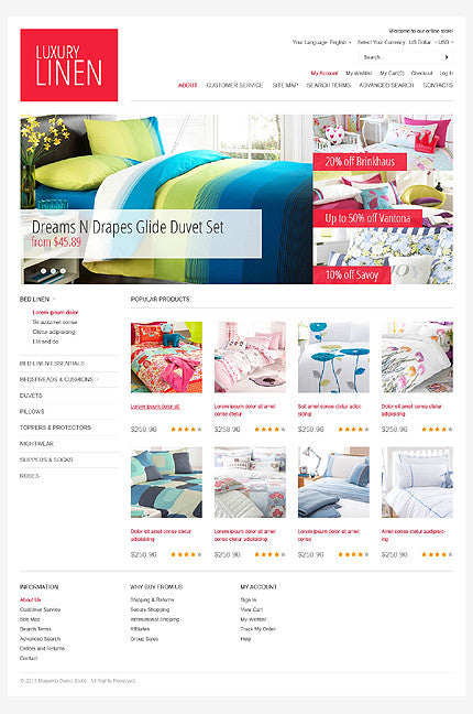 Magento Themes - GoWebBaby.Com