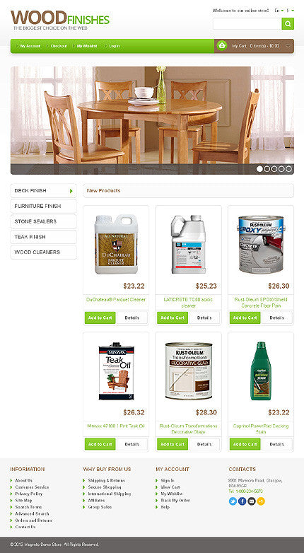 Magento Themes - GoWebBaby.Com