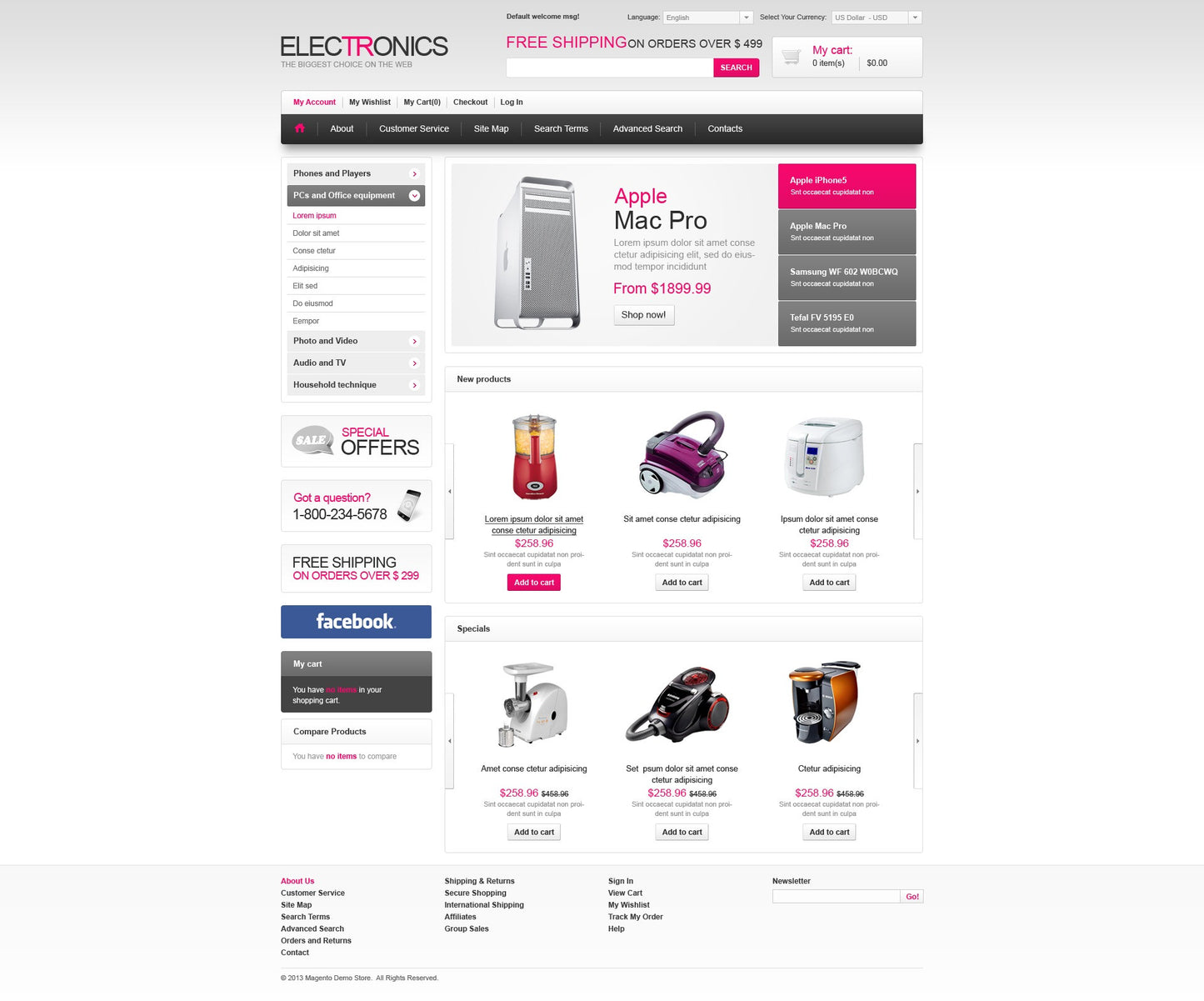 Magento Themes - GoWebBaby.Com