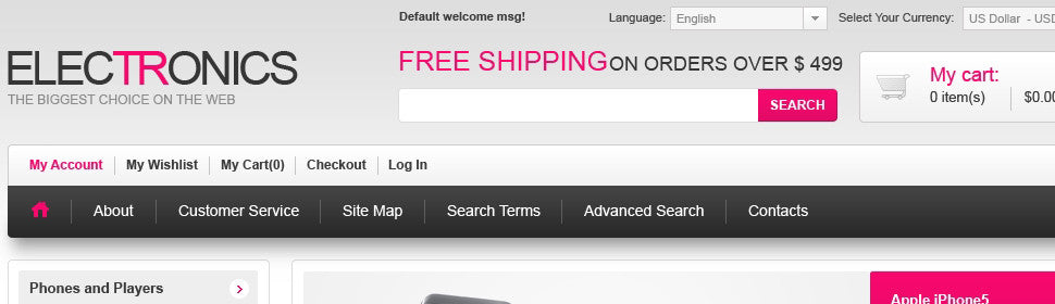 Magento Themes - GoWebBaby.Com