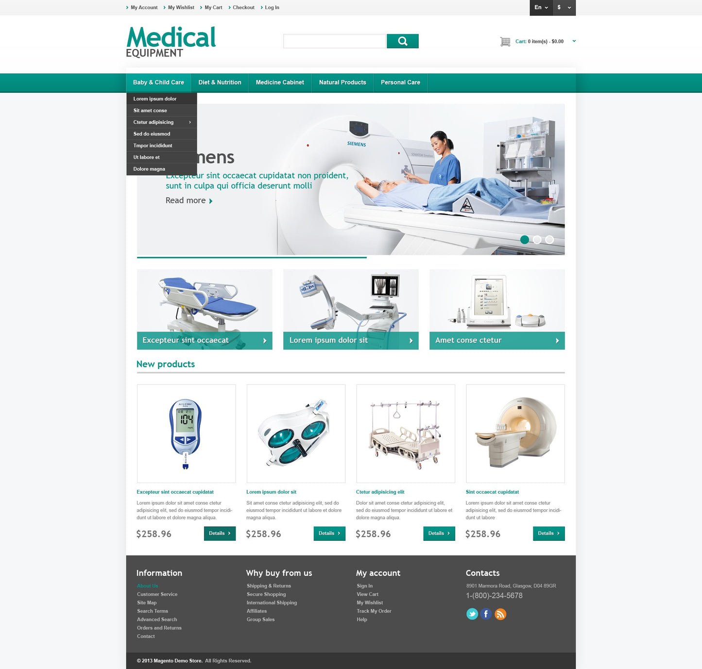 Magento Themes - GoWebBaby.Com