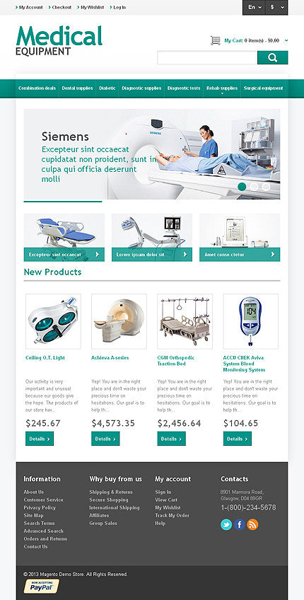 Magento Themes - GoWebBaby.Com