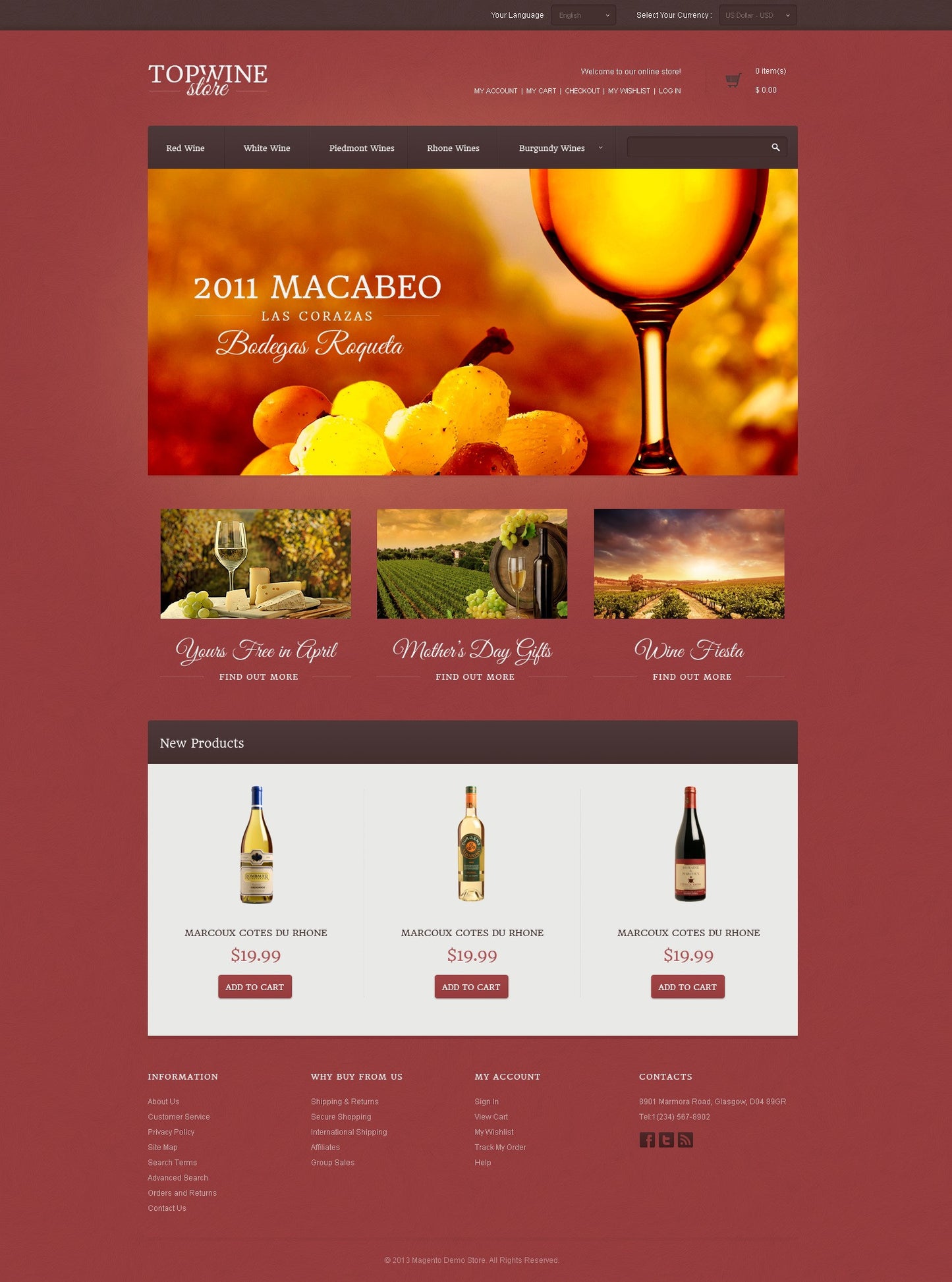 Magento Themes - GoWebBaby.Com