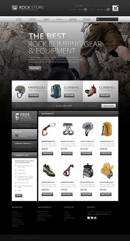 Magento Themes - GoWebBaby.Com