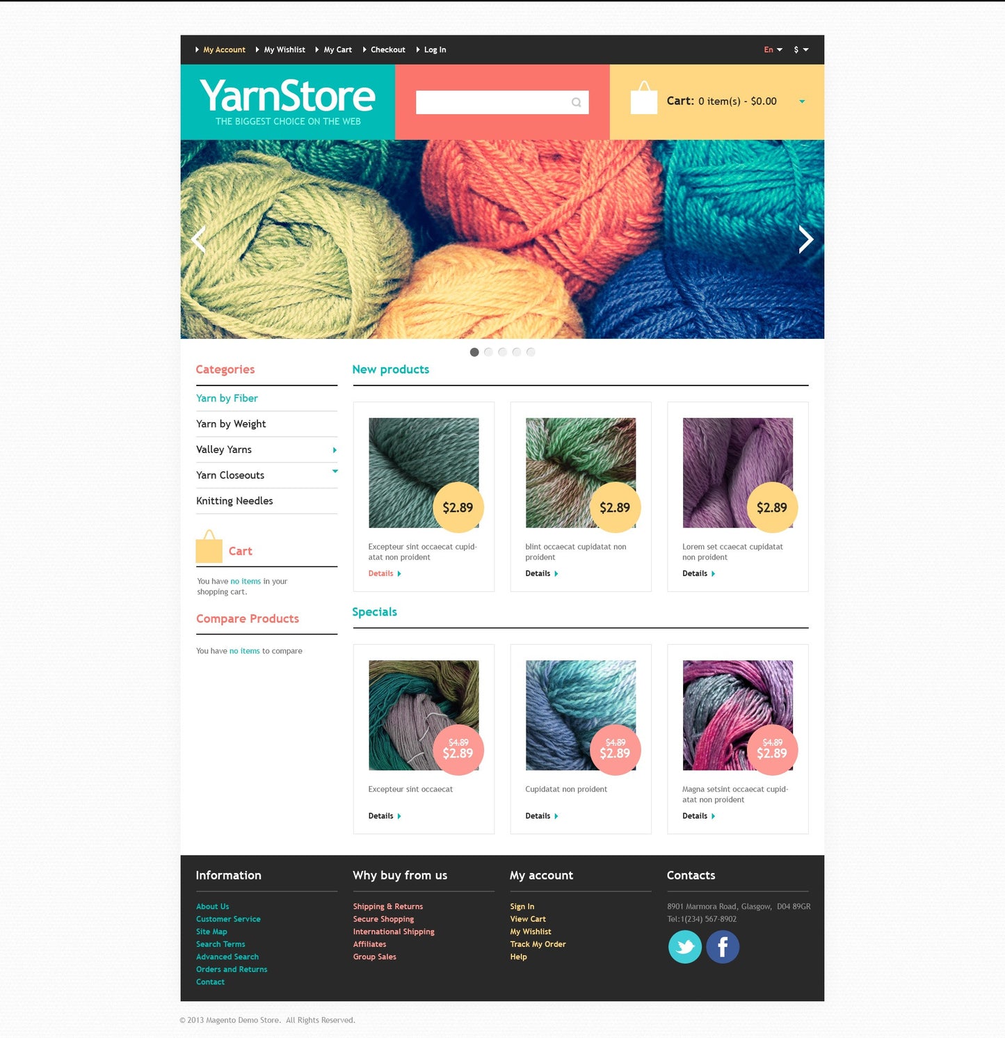 Magento Themes - GoWebBaby.Com