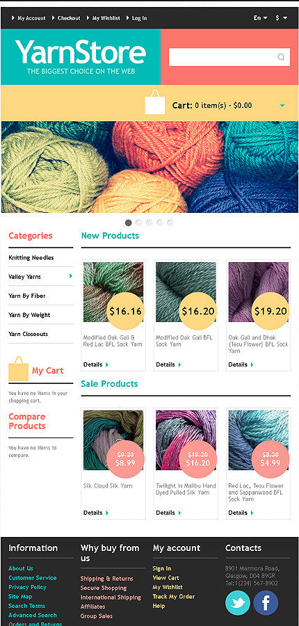 Magento Themes - GoWebBaby.Com