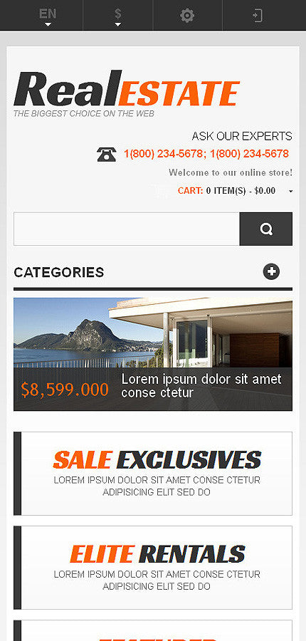 Magento Themes - GoWebBaby.Com
