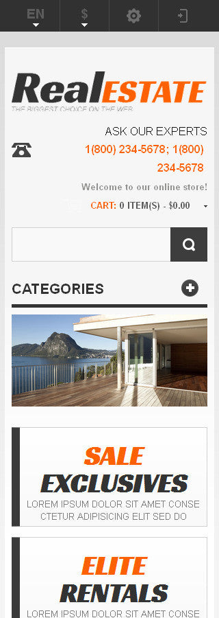Magento Themes - GoWebBaby.Com