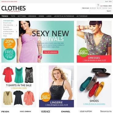 Magento Themes - GoWebBaby.Com