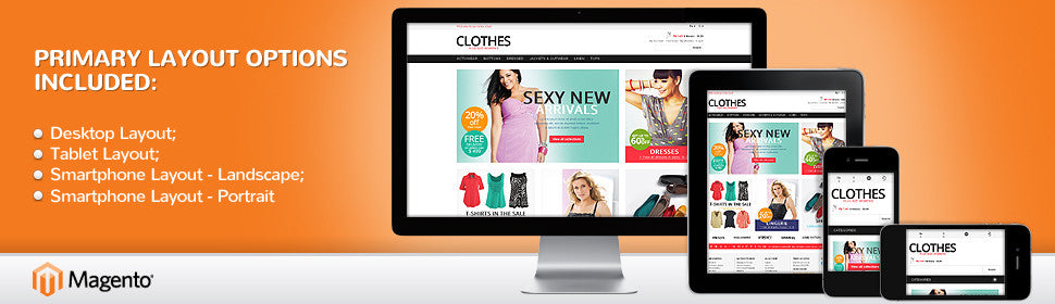 Magento Themes - GoWebBaby.Com