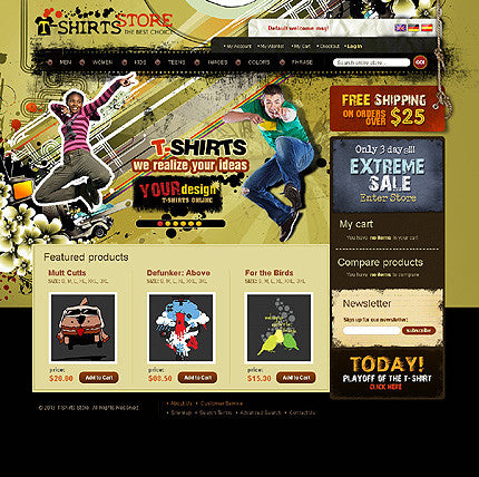 Magento Themes - GoWebBaby.Com