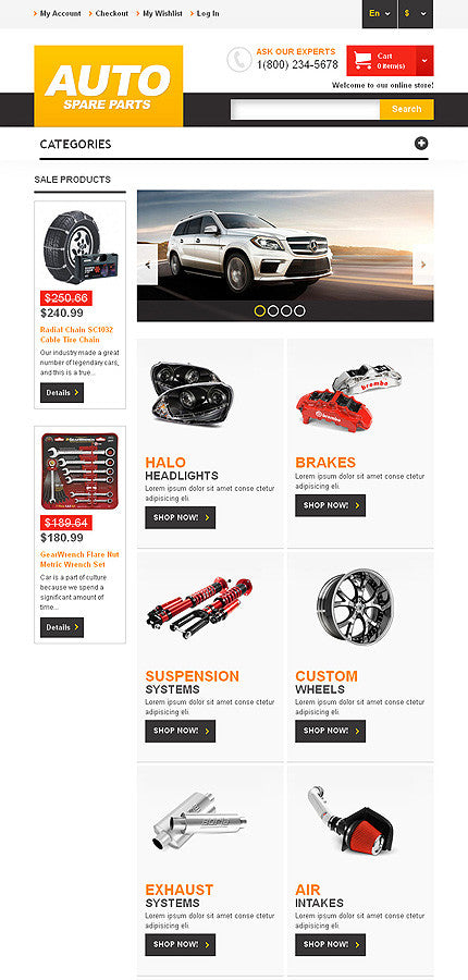 Magento Themes - GoWebBaby.Com