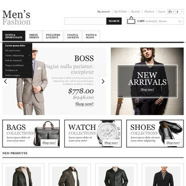 Magento Themes - GoWebBaby.Com