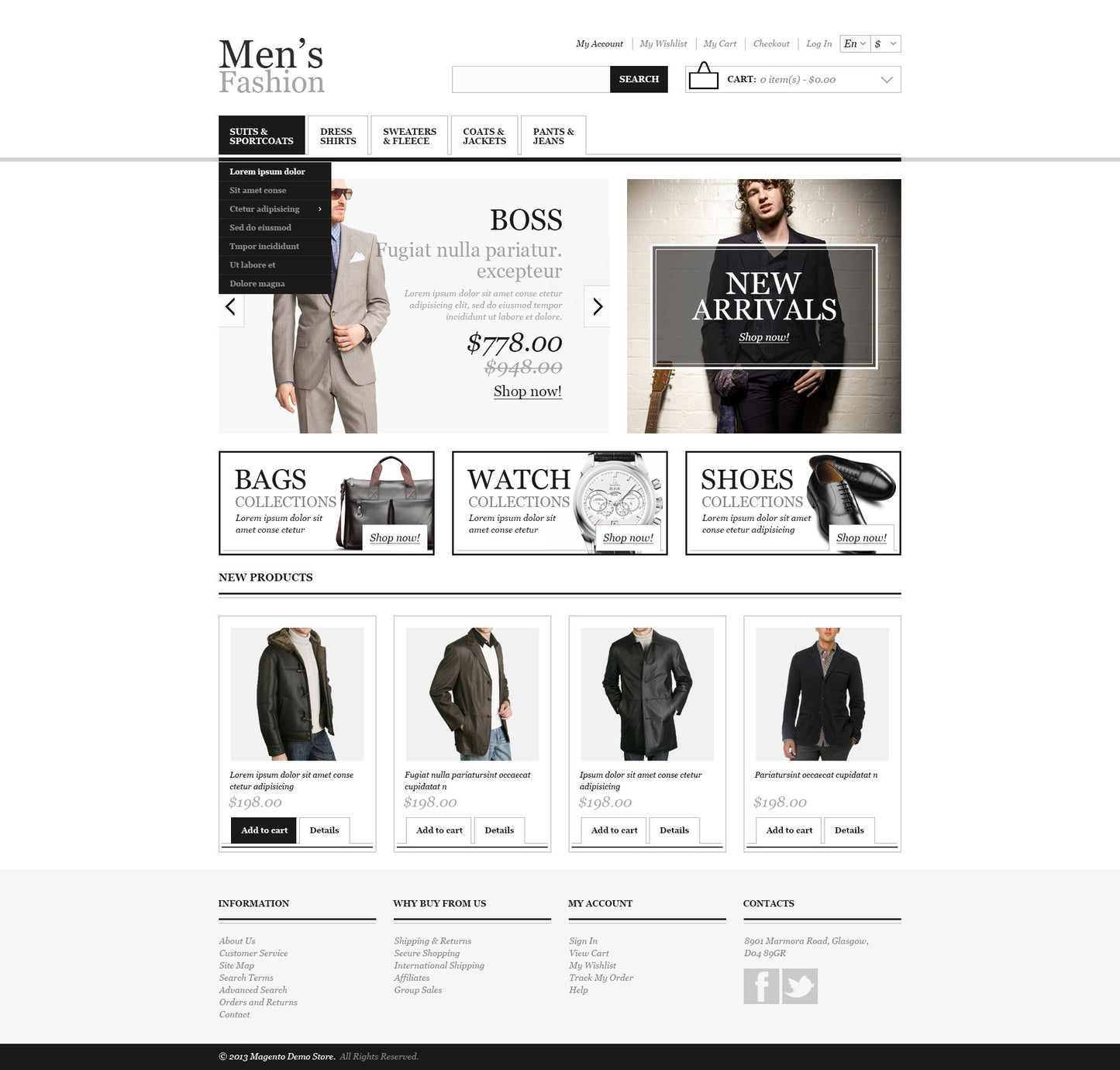 Magento Themes - GoWebBaby.Com