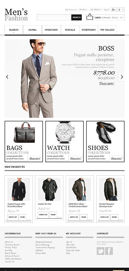Magento Themes - GoWebBaby.Com