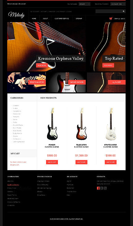 Magento Themes - GoWebBaby.Com