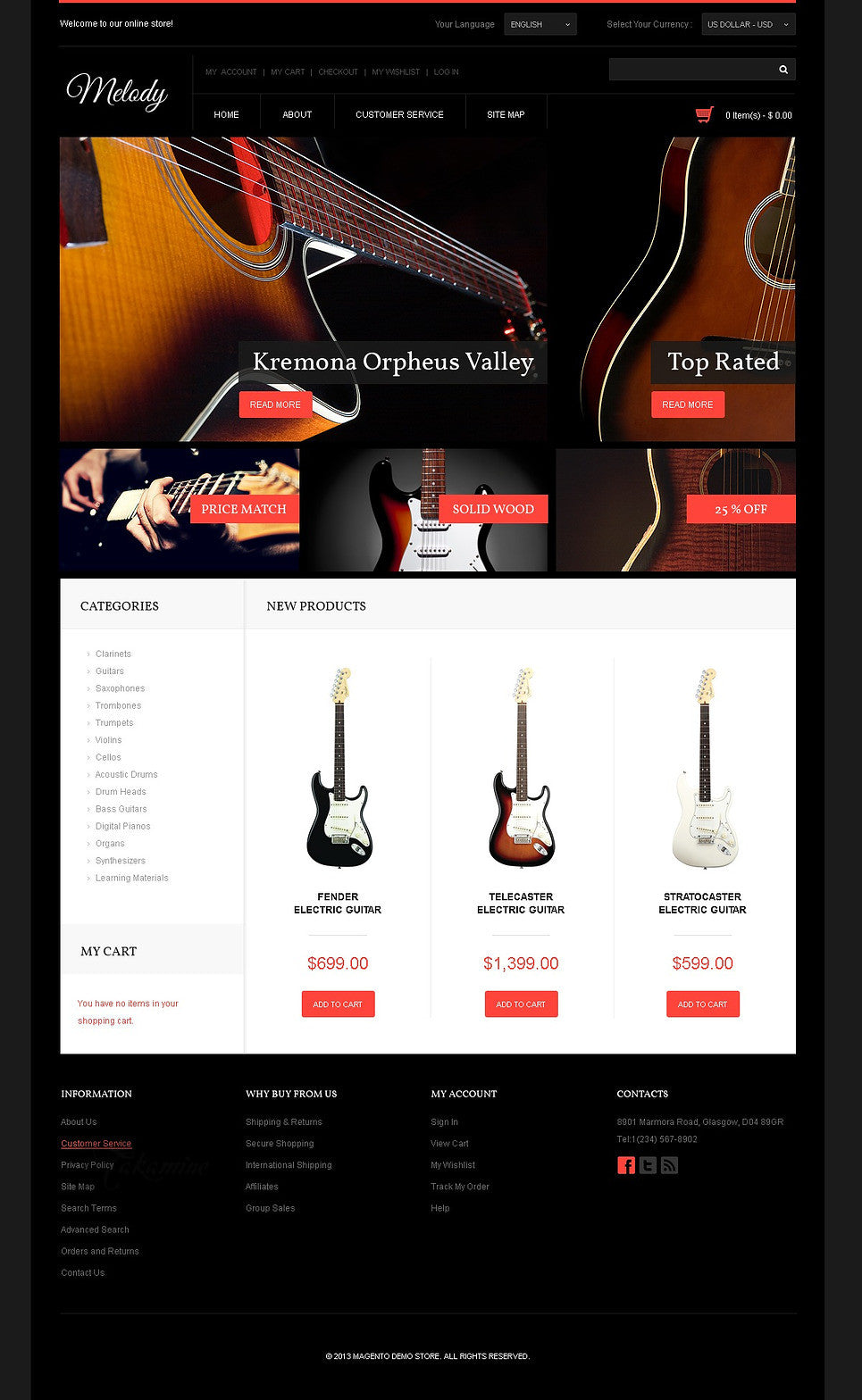 Magento Themes - GoWebBaby.Com