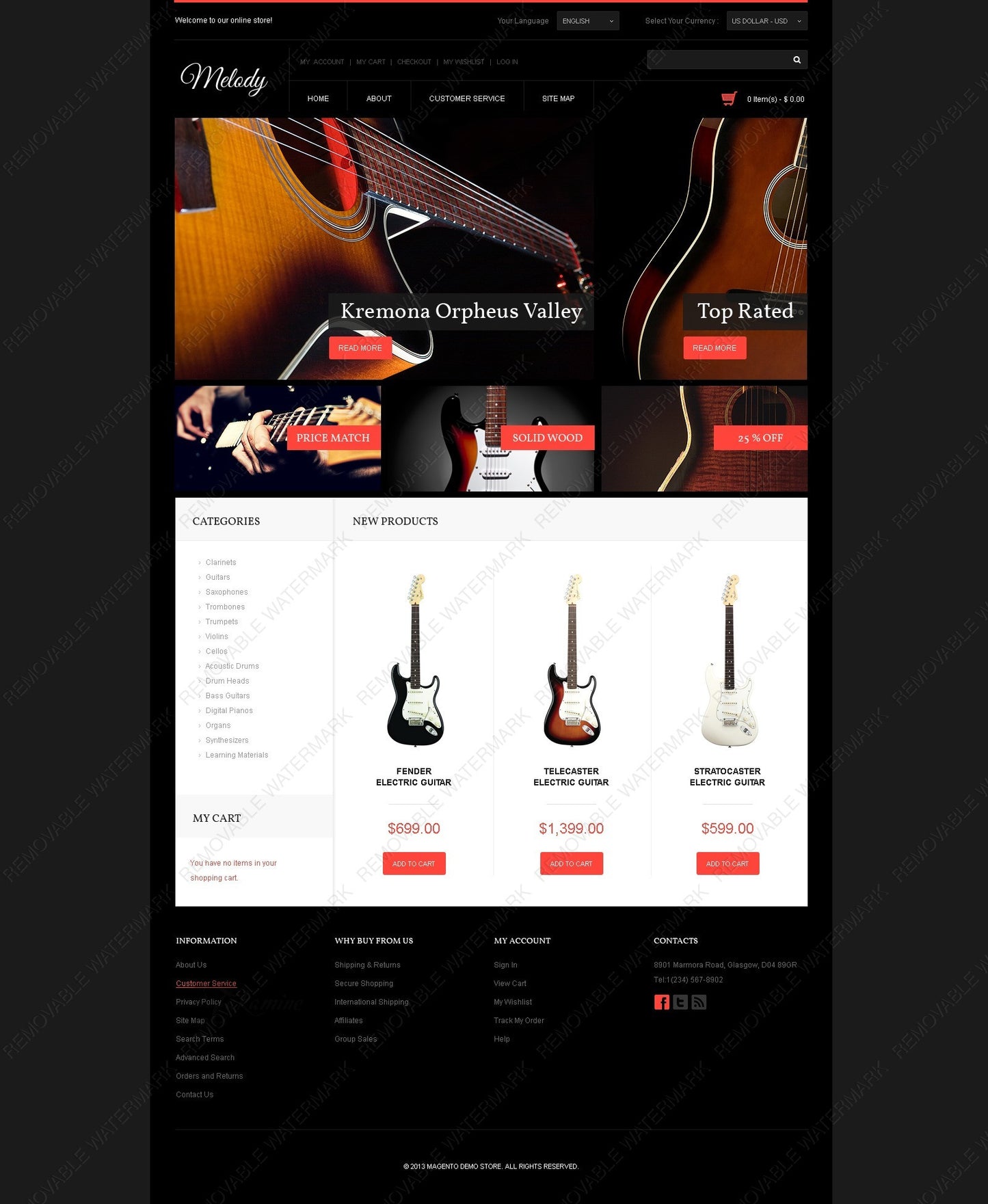 Magento Themes - GoWebBaby.Com
